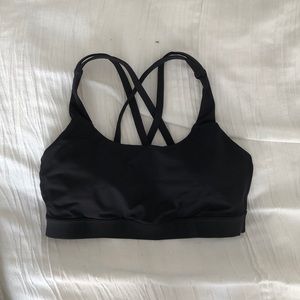Lululemon sports bra size 6 black